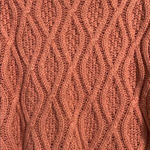 Fall rust colored sweater